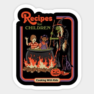 Recipes For Children Sticker